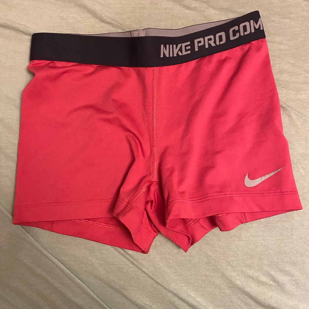 SOLD Nike pro combat spandex pink
